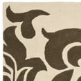thumbnail image 4 of SAFAVIEH Martha Stewart Barcelona Floral Wool Area Rug, Molasses, 5' x 8', 4 of 6