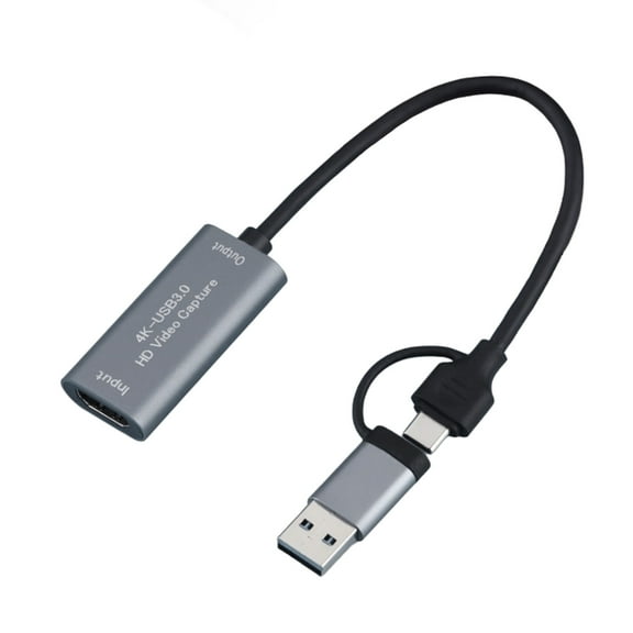 Game Video Capture Card 2K USB3.0 Type C HDMIcompatible for Live Streaming