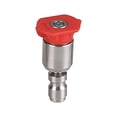 thumbnail image 2 of Puntas de boquilla de rociado Accesorios de arandela eléctrica Boquilla de Múltiples grados de rociado 4000 PSI rápida de 1/4 rojo Gloria Boquilla de pulverización, 2 of 9