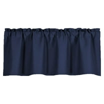SRstrat Blackout Valance Curtain For Kitchen,Valance Curtain For Kitchen Black Out Window Curtains For Living Dining Room Window Valance 57×18inches