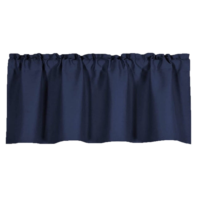 Cortinas para Persianas de Cocina de Sala de Estar, Cortinas, Persianas de Sala de Estar Y Comedor, Cortinas, 57 X 18 Pulgadas Cortinas Negras