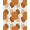 Brown, Pattern 1, variant on ODIKA 4'x6' Machine Washable Non-Slip Area Rug, Wild Essence Featuring Abstract Animal Inspired Spots and Freeform High Traffic Rug, Brown, 313141