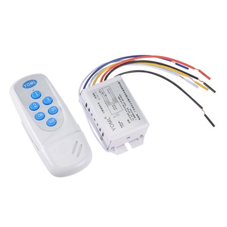 Home Lighting Dc12v 3 Port On Off Digital Rf Remote Control