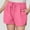 A_ Hot Pink, variant on Mwjwdo Summer Shorts for Girls Casual Drawstring Wide Leg Short Pants Comfy Cotton Linen Plain Summer Trousers with Pockets Hot Pink 7 Years