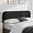 Black, variant on Velvet Fabric Headboard for King Size Bed, Upholstered King Headboard Only, Dorm Headboards from 41” to 49” Height, Sturdy and Durable Solid Wood Bed Head Board, Black