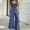 Blue, variant on IROINID Clearance under 5$ Womens Denim Jumpsuits Summer Sleeveless Spaghetti Strap Romper Wide Leg Pants Loose Casual Jeans Playsuit Overalls