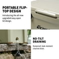 thumbnail image 2 of EchoSmile 35 qt. Rotomolded Cooler in Khaki, 2 of 5