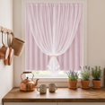 thumbnail image 6 of Thermal Insulated Blackout Curtains Room Darkening Drapes With Sheer Overlay Window Decor For Bedroom And Living Room, 6 of 6