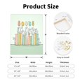 thumbnail image 2 of Sikiie Books Print Canvas Decorative Hanging Painting, Anti-shrinkage Hanging Frame, Suitable for Home, Office Wall Decorations, 2 of 6