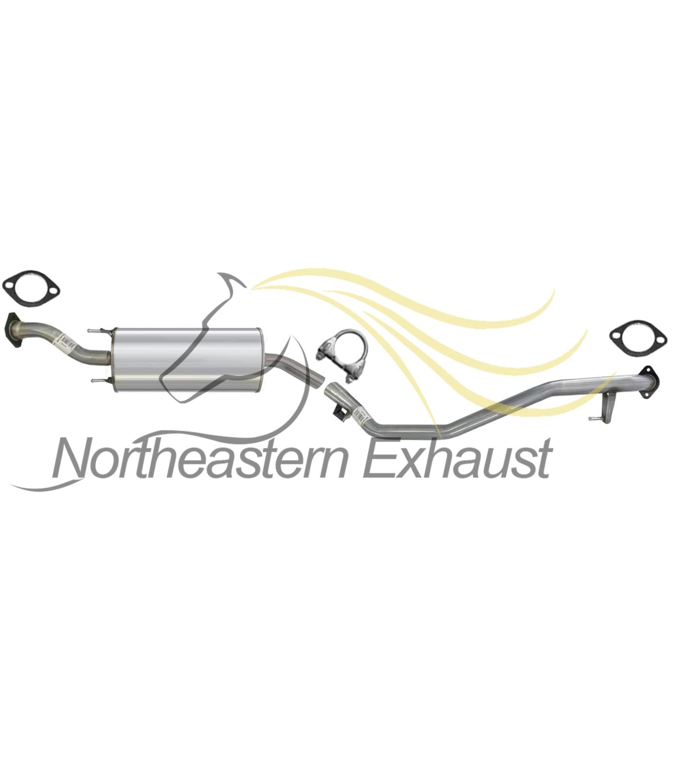Stainless Steel Resonator Muffler Exhaust System Kit fits: 09-11 Murano 3.5L
