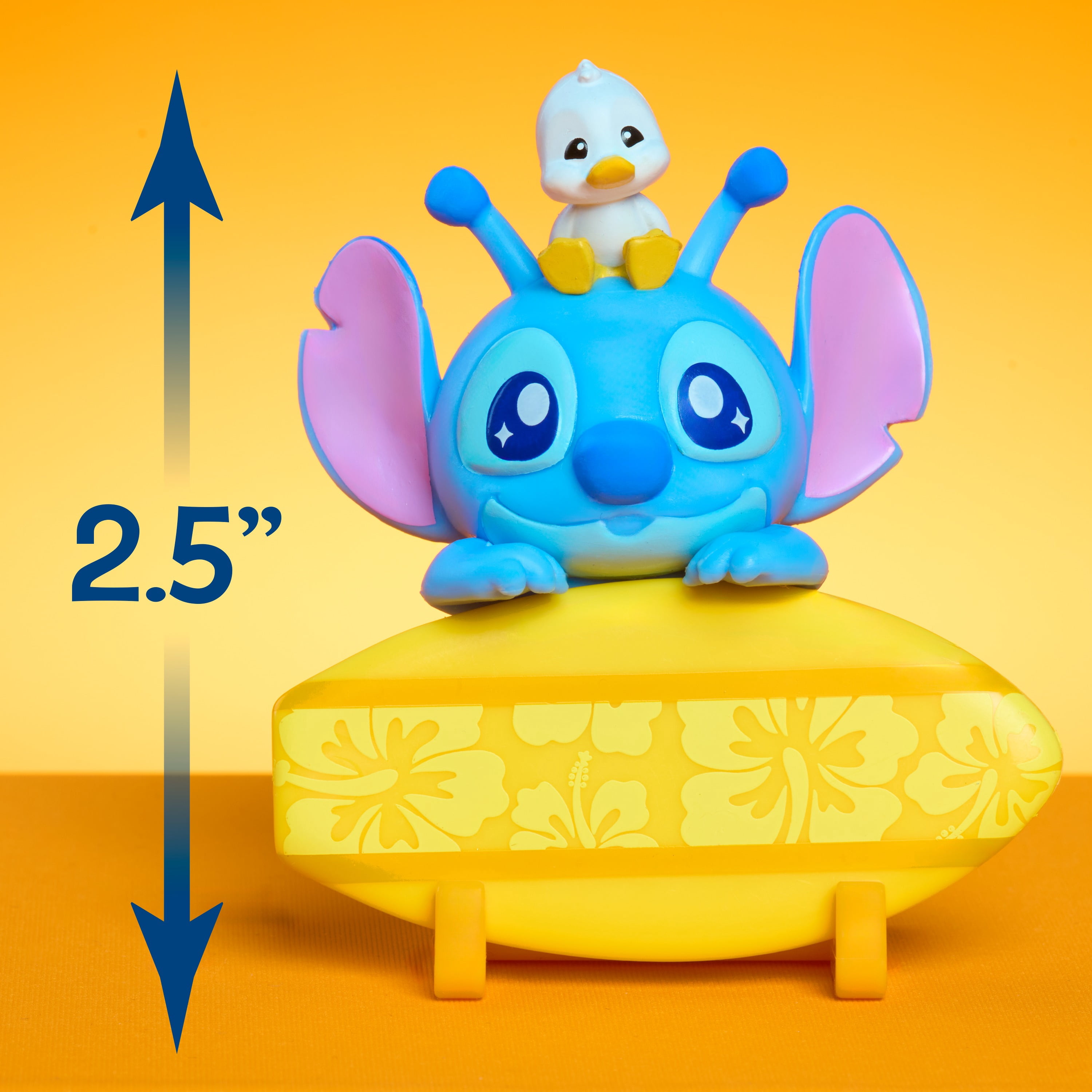 Disney Stitch Attachmeez Collectible Mini Figure Blind Box Series 2, Hangs off Books, Phones & More