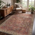thumbnail image 2 of KUETH Modern Area Rug 2x3 Doormat, Low Pile Machine Washable Rugs, Small Retro Chenille Entryway Mat for Entrance, Hallway, Kitchen and Corridor, 2 of 5