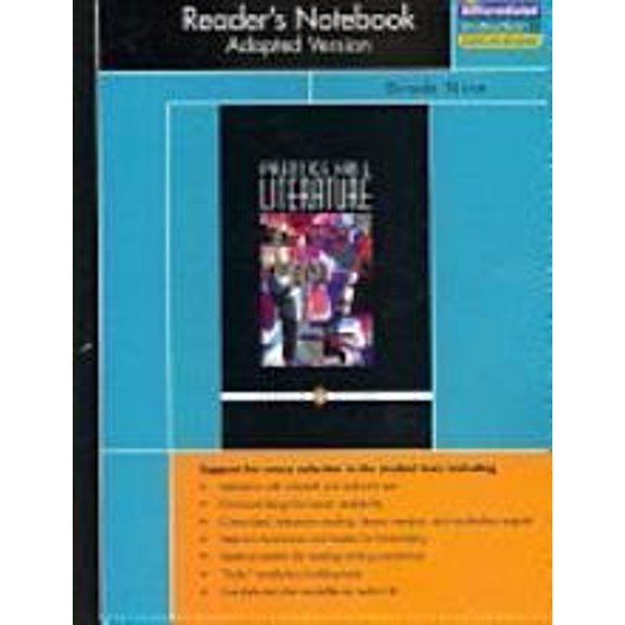 Pre-Owned Prentice Hall Literature Penguin Edition Readers Notebook Grade 9 8th Edition 2007c (Paperback) 0131342479 9780131342477
