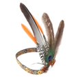 thumbnail image 1 of Tocado de plumas, sombrero indio de jefe hecho a mano para suministros de fiesta, Carnaval de señora, 1 of 6