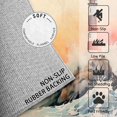 thumbnail image 2 of 3x4 Rug, Lighthouse Door Mat Washable Non Slip Soft for Entryway, Nautical Coastal Rug, Sea Ocean Watercolor Carpet, Lighthouse Home Decor & Gifts, 2 of 7