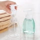 thumbnail image 4 of Zhuge Dispensador de jabón líquido, dispensador transparente de 250 ml, fácil de usar, 3 piezas, 4 of 5