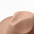 thumbnail image 6 of NOLDARES Kids Cowboy Hat Classic Dress Hat for Boys Girls Fedora Hats for Kid Felt Cap(Pink,4-10 Y), 6 of 6