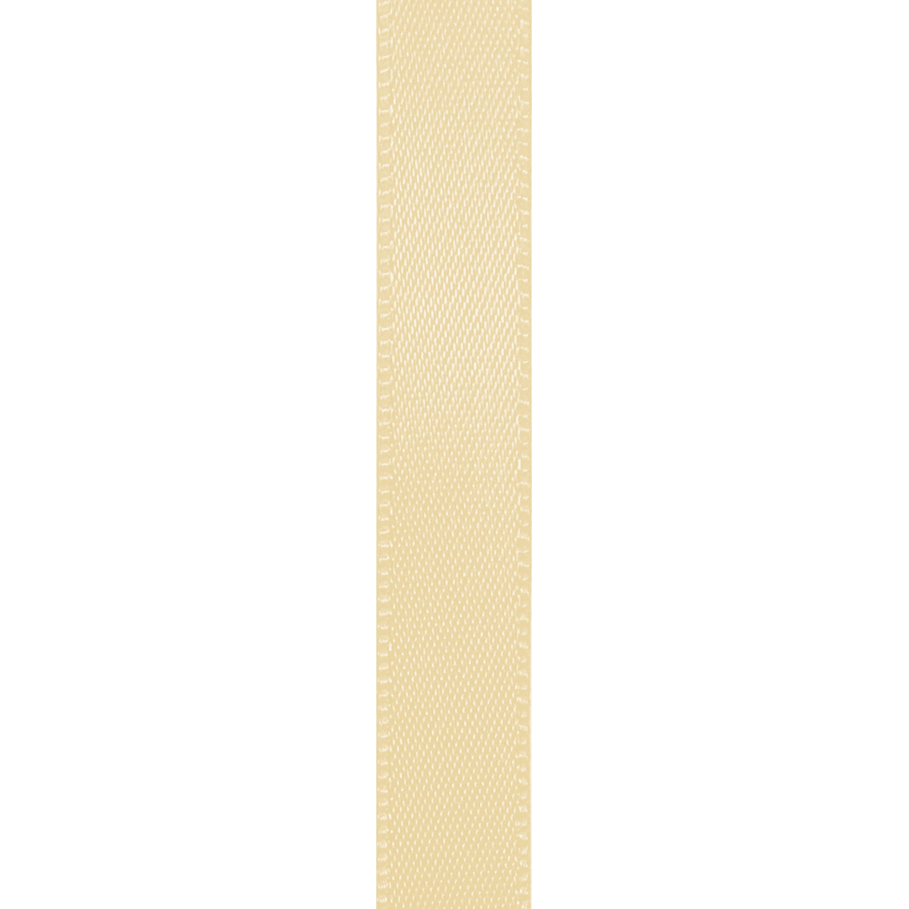 Ivory Single Face Satin Ribbon, 3/8" x 100 Yards by Gwen Studios