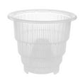 thumbnail image 1 of Wuffmeow Clear Plastic Orchid Pots With Holes Transparent Flower Pot Succulent Plants Fleshy Plants Container Garden Decor, 1 of 8