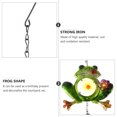 thumbnail image 3 of MasteelfCA Creative Frogs Wind Chimes Metal Crafts Home Pendants Decor Garden Ornament, 3 of 7