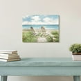 thumbnail image 3 of Seascape Wall Art Canvas Picture: Beach Chair Seascape Print Decor Ocean Coastal Scene Painting Seaside Sea Wave Grass Artwork for Bathroom Living Room, 3 of 6