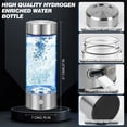 thumbnail image 3 of Hydrogen Water Bottle - Portable Hydrogen-Rich Water Generator with SPE/PEM Technology, Rechargeable, Suitable for Purified & Distilled Water, 3 of 8