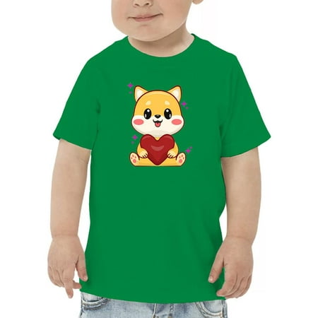 

Cute Shina Inu W Heart T-Shirt Toddler -Image by Shutterstock 4 Toddler