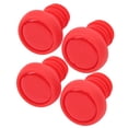 thumbnail image 4 of Bike Bar Ends Plug, Long And Short Thread Design Screw Bike Bar Ends Plug Polyester Rubber  For Bicycle Handlebar Diameter About, 4 of 8