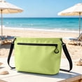 thumbnail image 2 of Waterproof Dry Bag for Travel, Beach & Gym - Durable PVC Zipper Storage with Detachable Strap & Crossbody Option Keeps Phone & Essentials Safe Green, 2 of 6