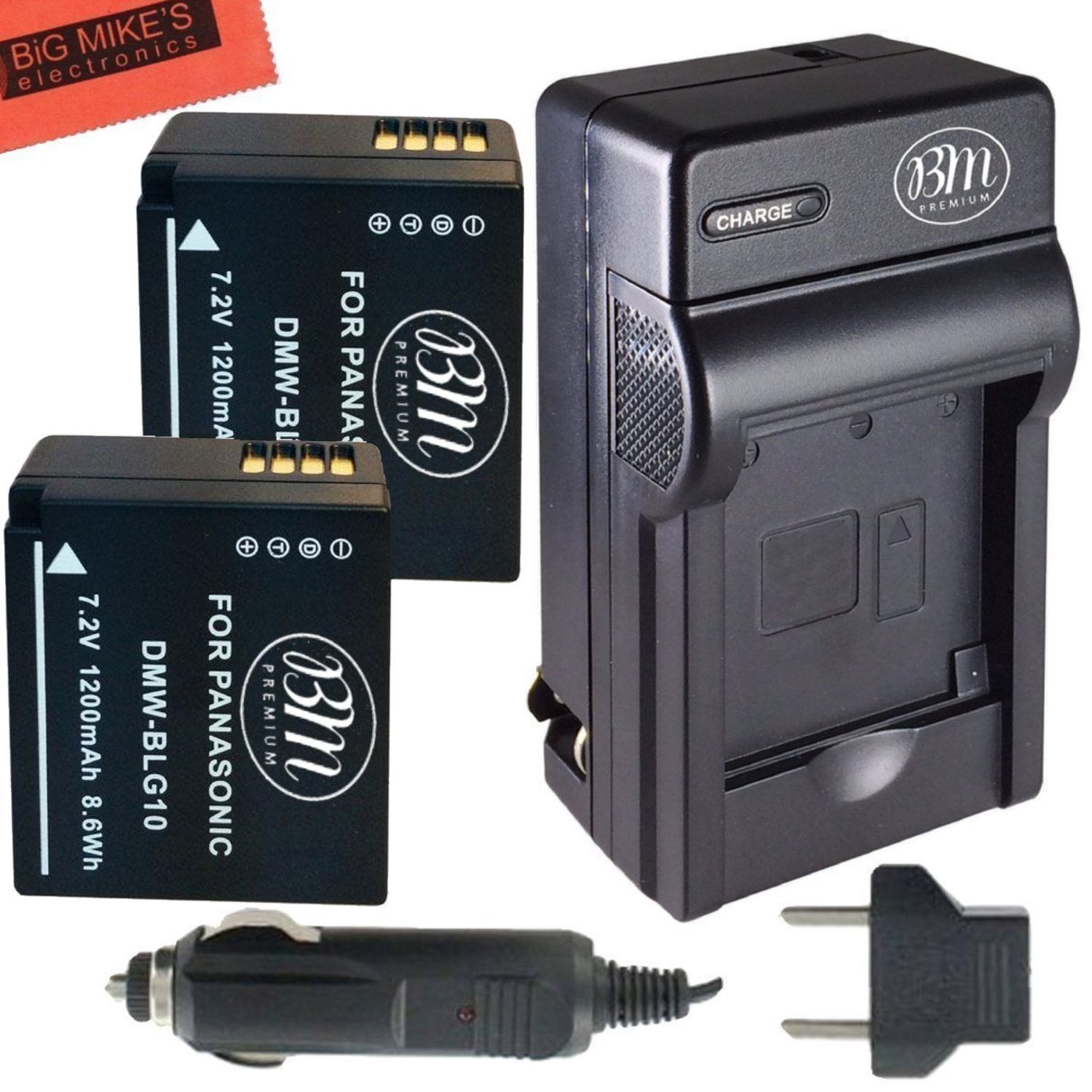 Akku ersetzt: DMW-BLG10 DMW-BLE9 Batterie 750mAh für Panasonic Lumix DMC-GX80 