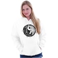 thumbnail image 3 of Floral Yin Yang Symbolic Spiritual Hoodie Sweatshirt Women Brisco Brands L, 3 of 6