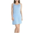 thumbnail image 2 of Women's Cotton V-Neck Sleeveless Nightgown for Casual Wear and Sleep, 2 of 4
