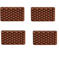 thumbnail image 2 of Moldes Chocolate Molde Pastel Nuevo Silicona Me Encanta El para Hornear Animal Diy (4pcs (d), 2 of 9