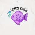 thumbnail image 4 of Inktastic Cutest Catch Cute Purple Fish Boys or Girls Baby T-Shirt, 4 of 5