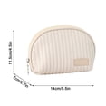 thumbnail image 2 of Fiudx Neceser de Viaje de Gran Capacidad, Organizador de Piel Suave y Cremosa, Diseño Fácil de Limpiar, Almacenamiento Versátil para Maquillaje y Accesorios, Regalo Perfecto para Mujeres, Uso Diario, 2 of 2