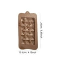 thumbnail image 3 of Silicone Chocolate Bar Molds - Deep Flexible Silicone Molds for Homemade Chocolates, Non-Stick Heat-Resistant Candy Molds, Easy-to-Clean Baking Accessories, 3 of 8