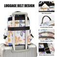 thumbnail image 3 of FORMRS Mini Backpack Purse for Women Travel Daypack Casual Shoulder Bag, Blue Retro Flower, 3 of 7