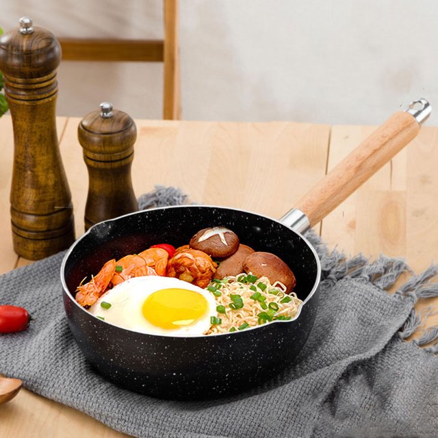 ELAYARD Frying Pan Non Stick Aluminum Easy Cleaning Home Cooking 1 Piece