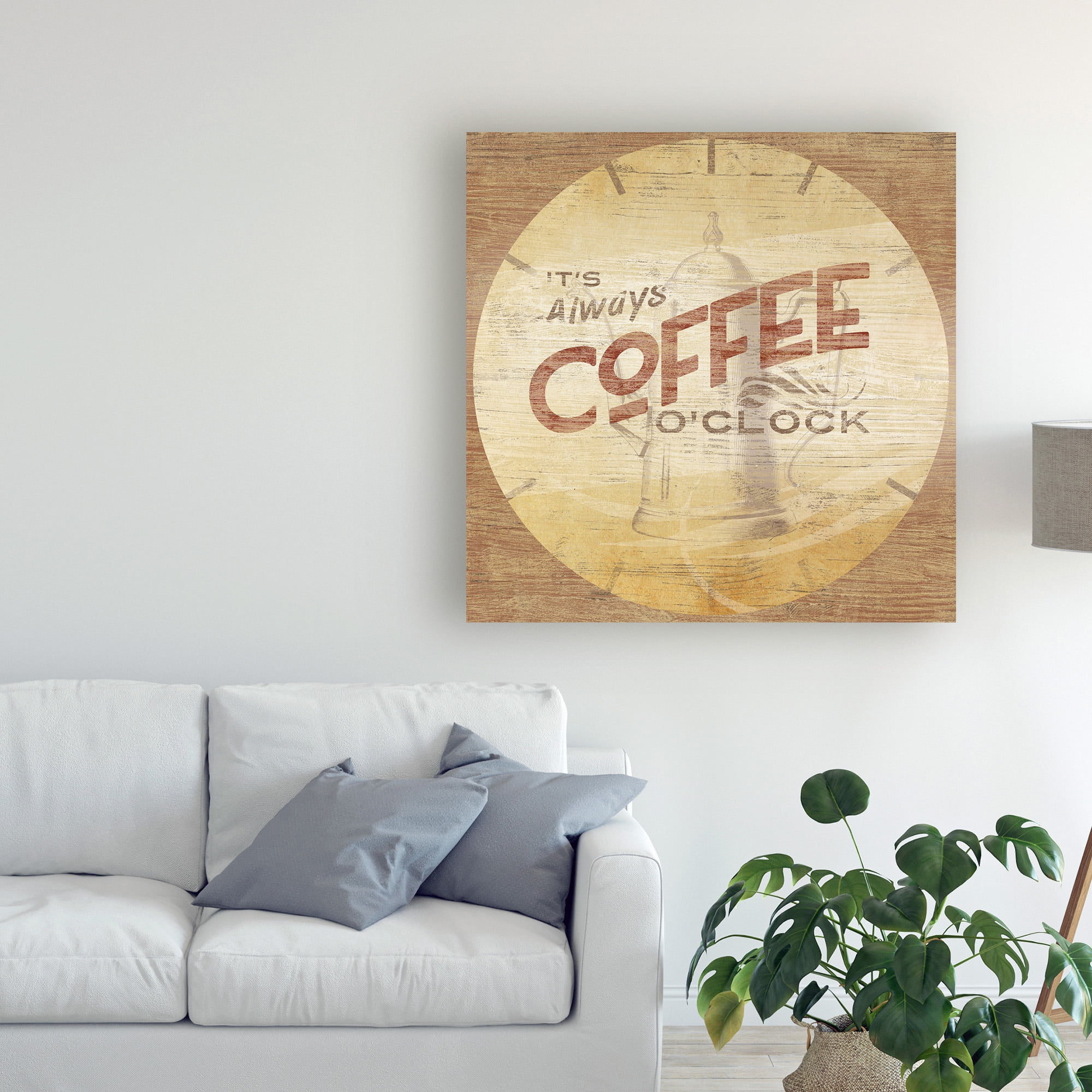 Trademark Fine Art 'Beverage O'Clock I' Canvas Art by June Erica Vess
