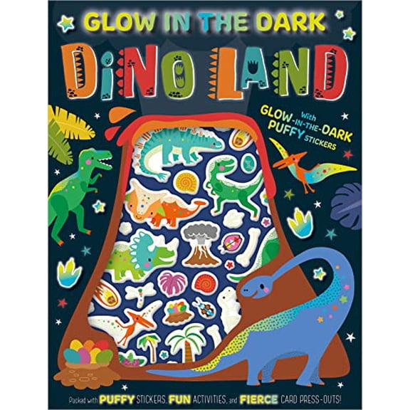 Pre-Owned Glow in the Dark Dino Land Activity Book (Paperback) 1803373237 9781803373232