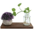 thumbnail image 3 of TOPINCN Wood Wall Shelf Floating Shelves, Floating Wall Shelves, For Store Books Store Photos, 3 of 8