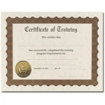Masterpiece Certificate of Training