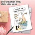 thumbnail image 5 of 1 Large Funny Get Well Greeting Card (8.5 x 11 Inch) - Ax Head Feel Better Card J9766, 5 of 6