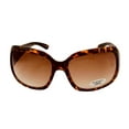 thumbnail image 5 of Ellen Tracy Womens Sunglass ET 517 2 Plastic Rectangle Tortoise Gold, 5 of 6