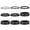 9PCS, variant on ANXPTIME 7/9Pcs Light Weight Bike Stem Headset Spacers Bicycles Headset Washer Bicycles Front Fork Stem Spacers Easy to Install
