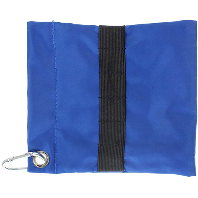 unbranded Bolsa Golf Tees Azul Con Colgante Para Fácil Transporte Y Almacenamiento