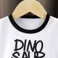 thumbnail image 6 of Zshosam Boy Clothes Boy Shirt T-Shirt Toddler Party Short Sleeve Clothes Tee Tops Size 5T 6T,(White 5-6 Years), 6 of 8