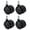 8x15threadwithout, variant on 4Pcs Compacts Quiet Roller Wheel Furniture Linears Wheel Fixed Castors for Shelves Chair Workbenches