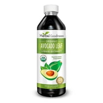 Organic Avocado Leaf Extract 12 fl.oz, Respiration & Heart Support, Aguacate Organico, Avocado Leaves Supplement - Herbal Goodness