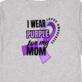thumbnail image 4 of Inktastic I Wear Purple For My Mom Lupus Awareness Boys or Girls Long Sleeve Toddler T-Shirt, 4 of 5